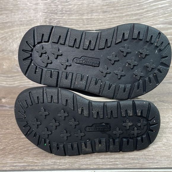 Merrell Snow Crush 2.0 Jr Waterproof -25f 200gr Wheat Leather Toddler Sz 5 Boots - Picture 8 of 13